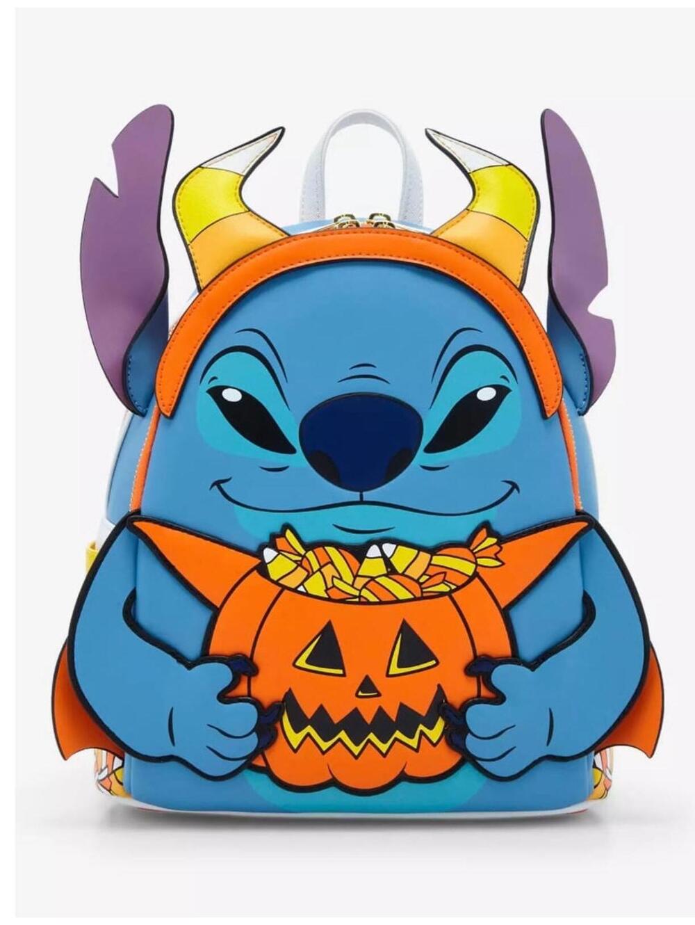 Loungefly Disney Lilo & Stitch Candy Corn GITD Mini Backpack